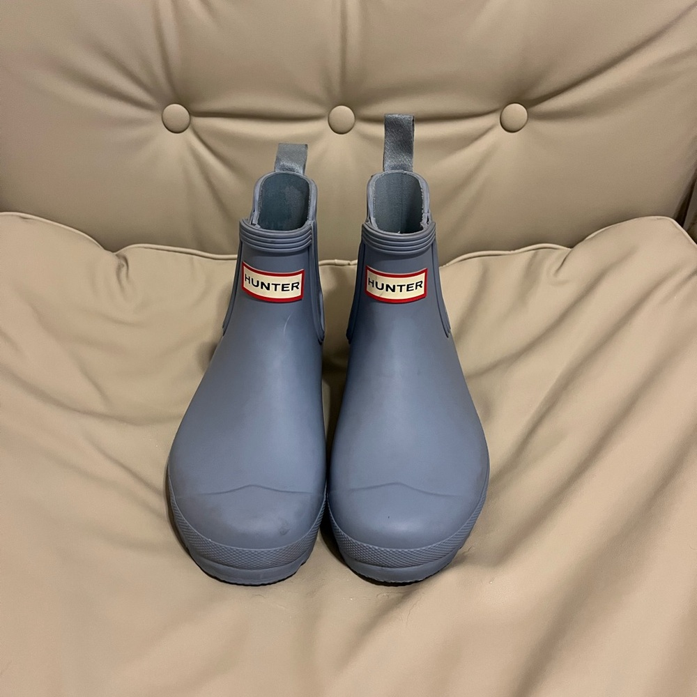 Light Blue Womens Hunter Boots